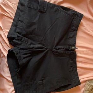 Black shorts